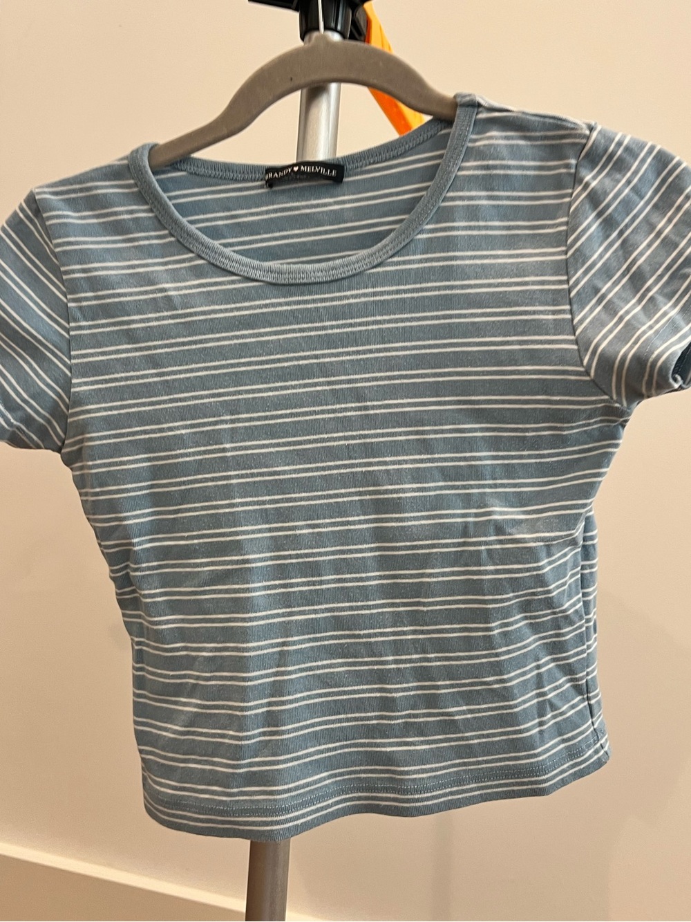 Brandy Melville Ashlyn Stripe Baby Tee